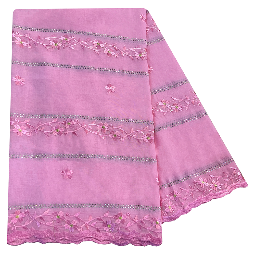 Embroidery Pashmina - High Quality 100% Cotton Fabric Rayon