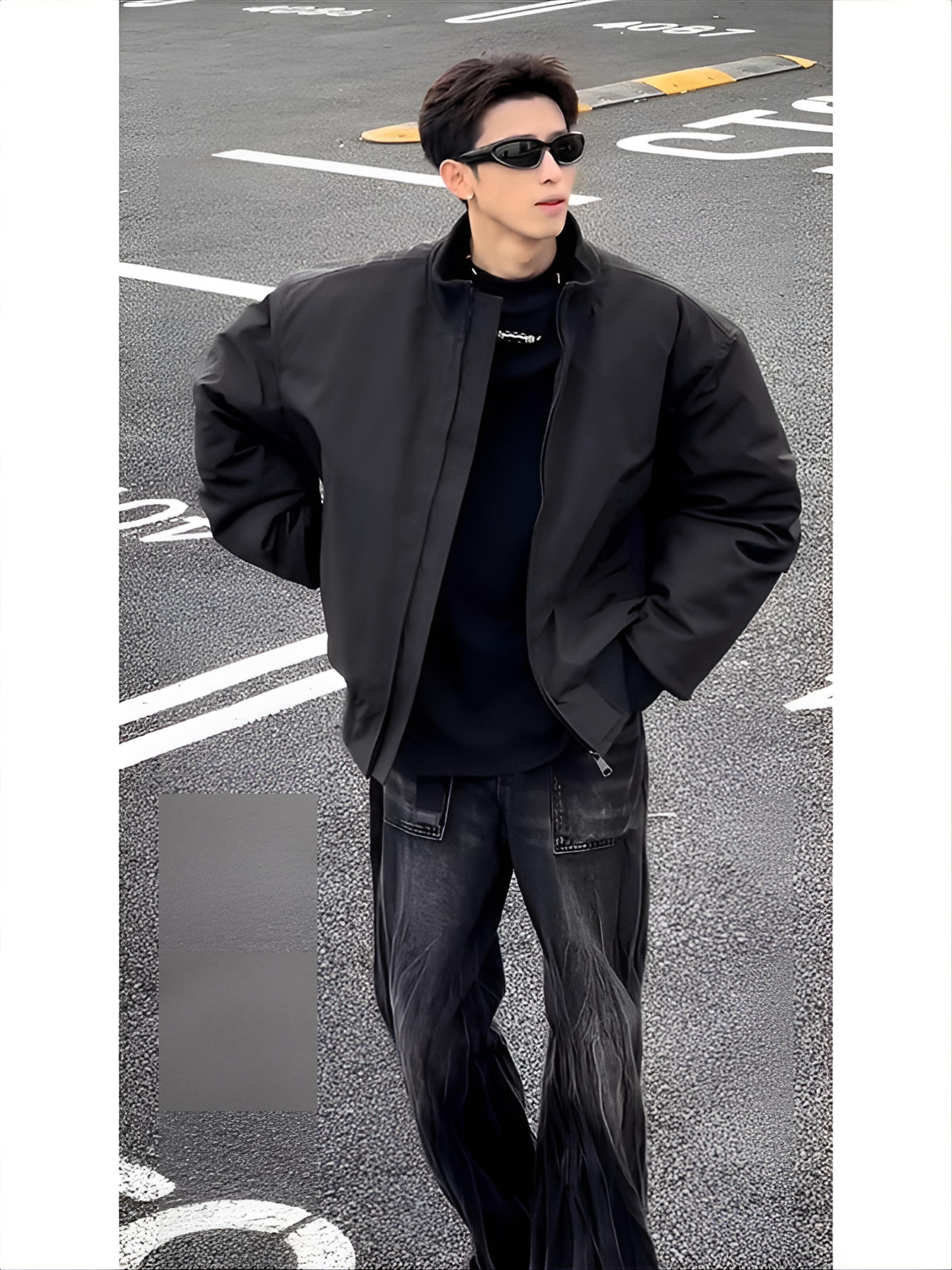 Embroidery Legacy - Jacket Coat Large Mens American Style