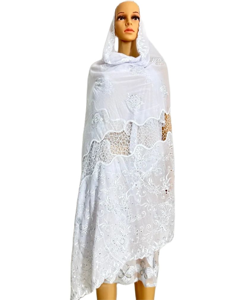 Embroidery Pashmina - Soft Luxury Scarf High Quality 100%
