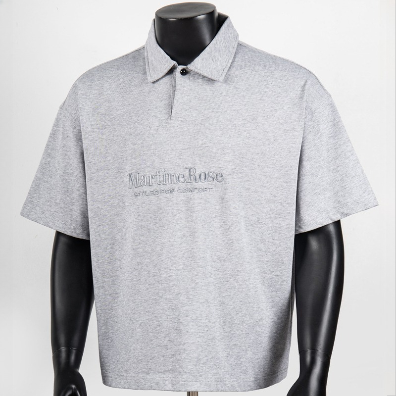 Embroidery Photoshop - Real Photo MARTINE ROSE Polo Shirt