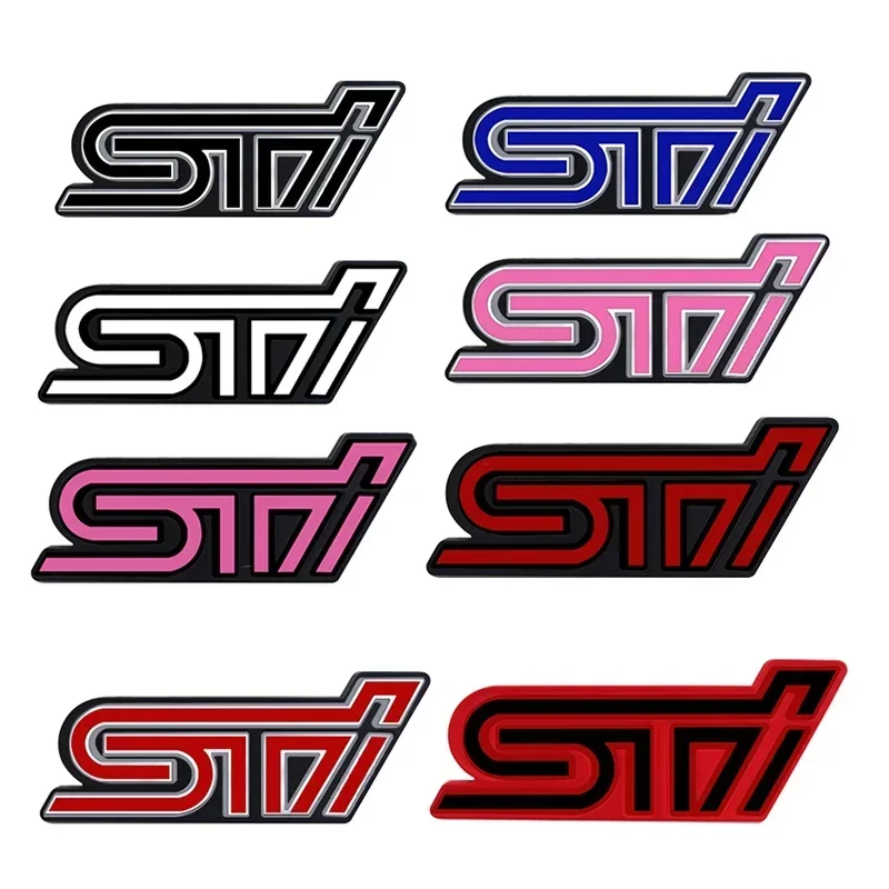 Embroidery Legacy - 3D Metal for Subaru STI Emblem