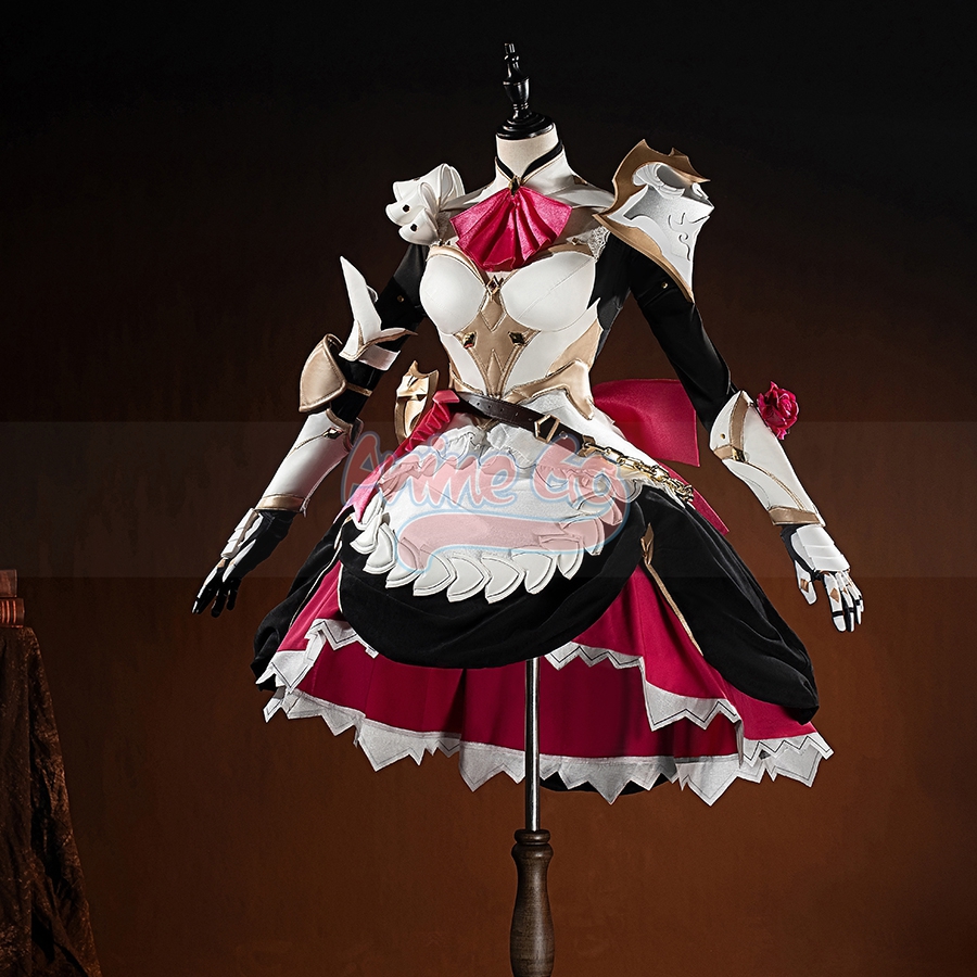 Embroidery Print - Noelle Genshin Impact Cosplay Costume Mondstadt