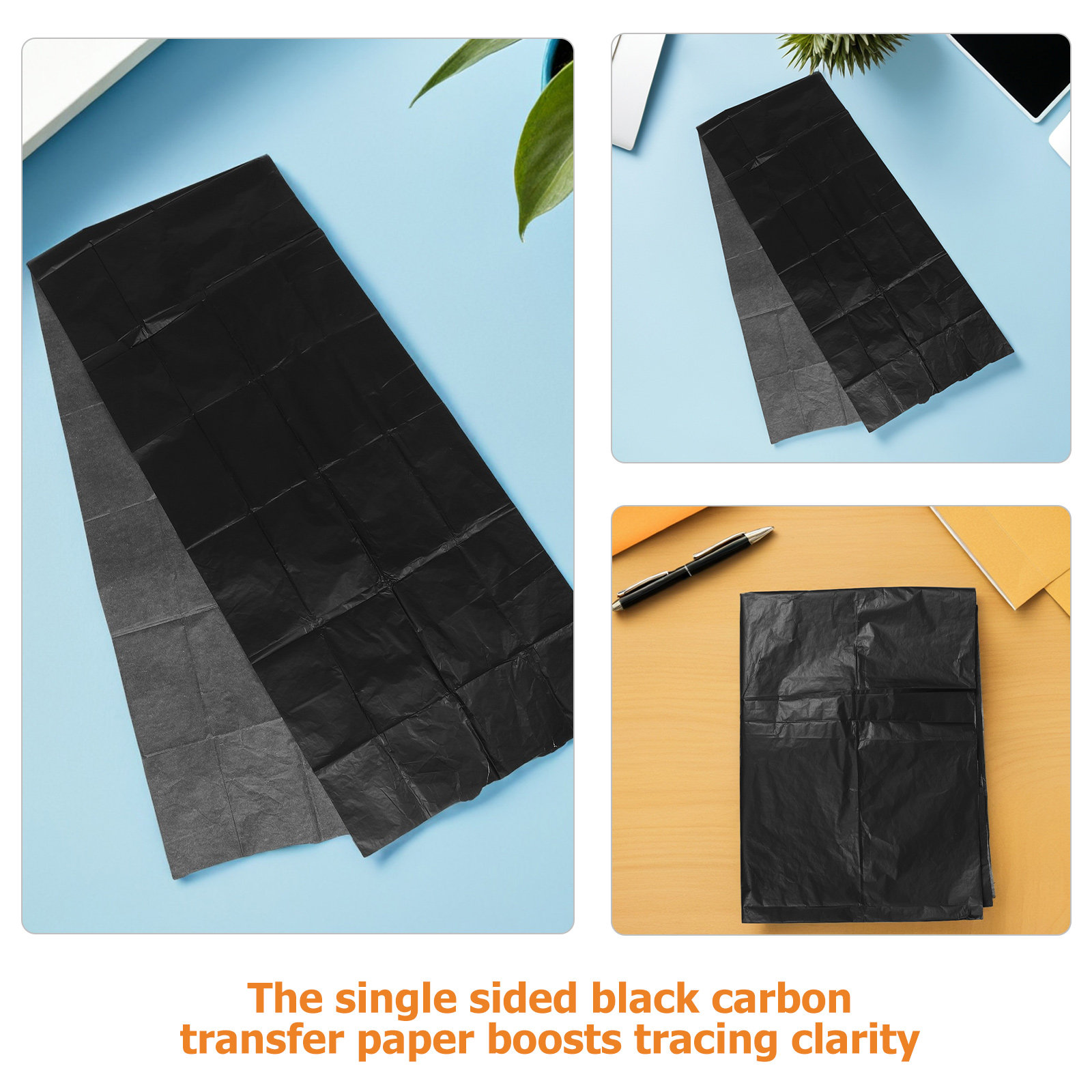 2Pcs Single-Sided Black Carbon – Transfer Paper Carbon Bewertung und Preis