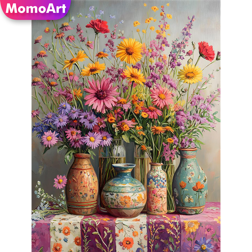 Momoart New Arrival Diamond Em – Embroidery Daisy Flower Bewertung und Preis