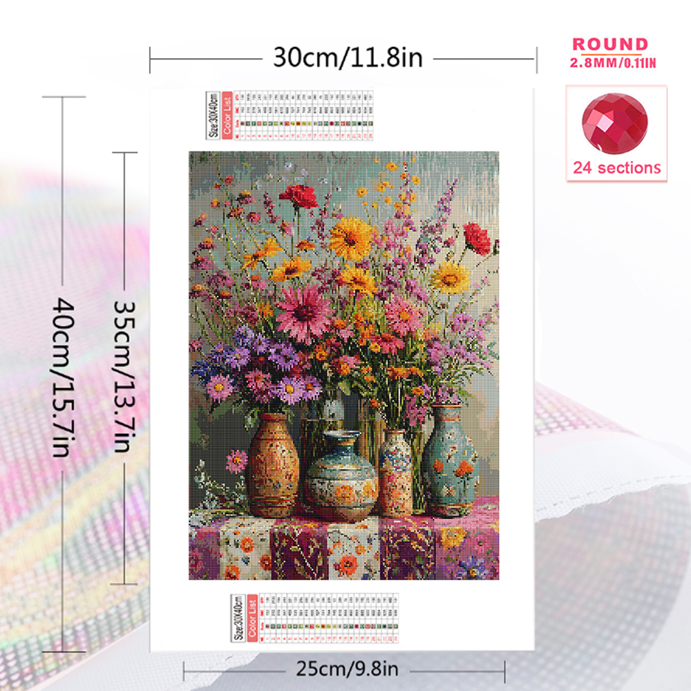 Momoart New Arrival Diamond Em – Embroidery Daisy Flower Bewertung und Preis