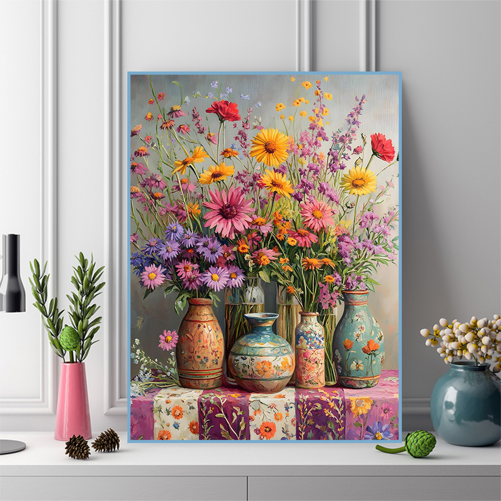 Momoart New Arrival Diamond Em – Embroidery Daisy Flower Bewertung und Preis