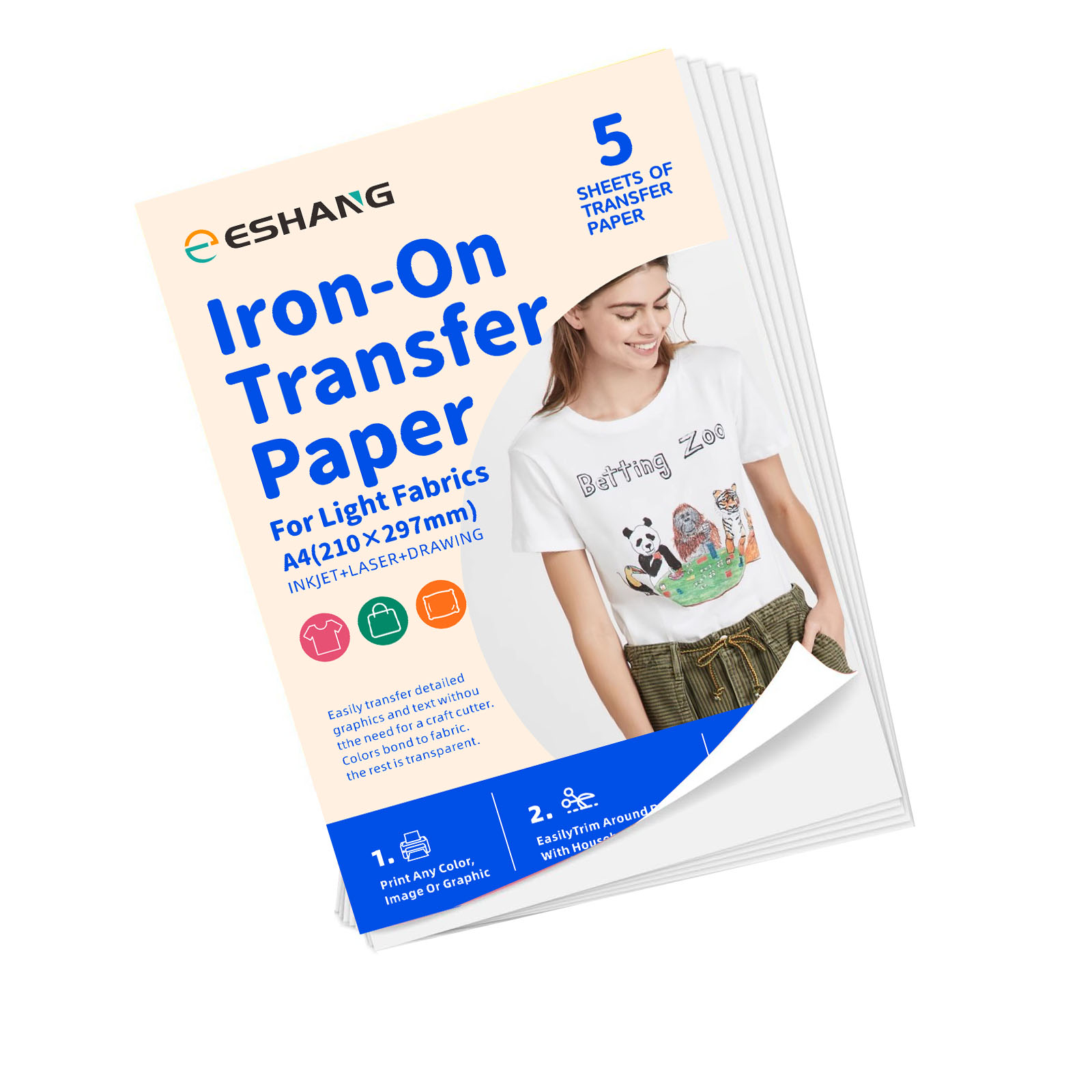 5 Sheets A4 Heat Transfer Pape – Transfer Paper Carbon Bewertung und Preis