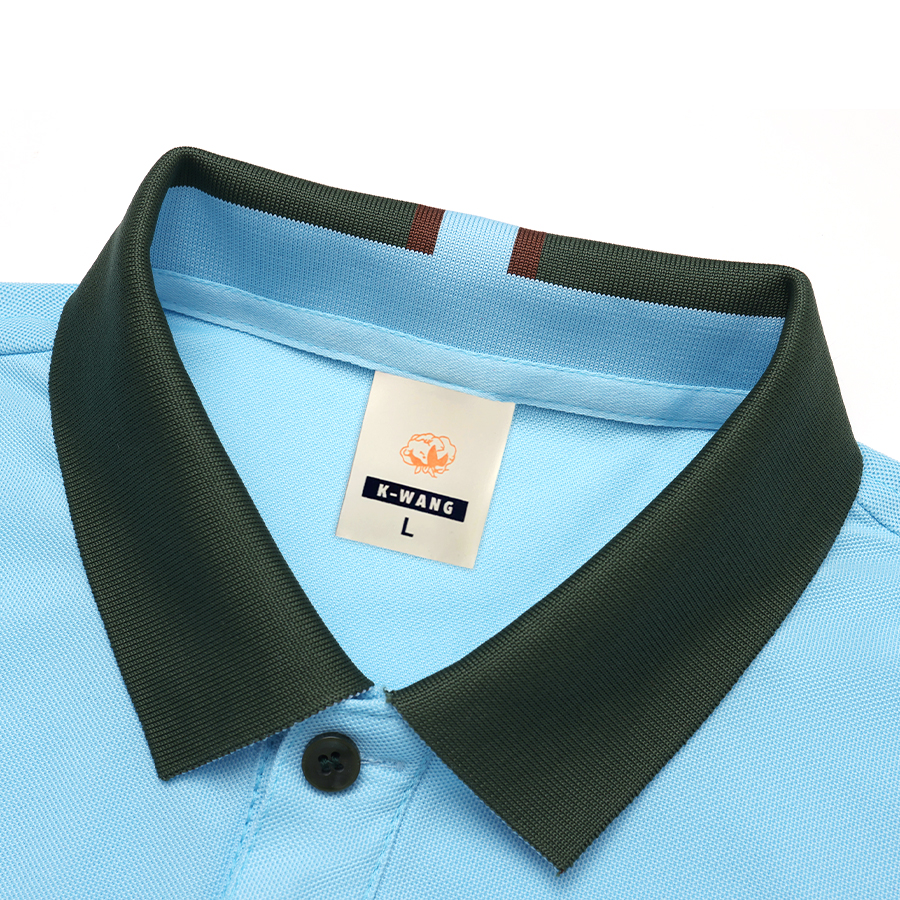 Long sleeved polo shirt with c – Embroidery Design Logo Bewertung und Preis