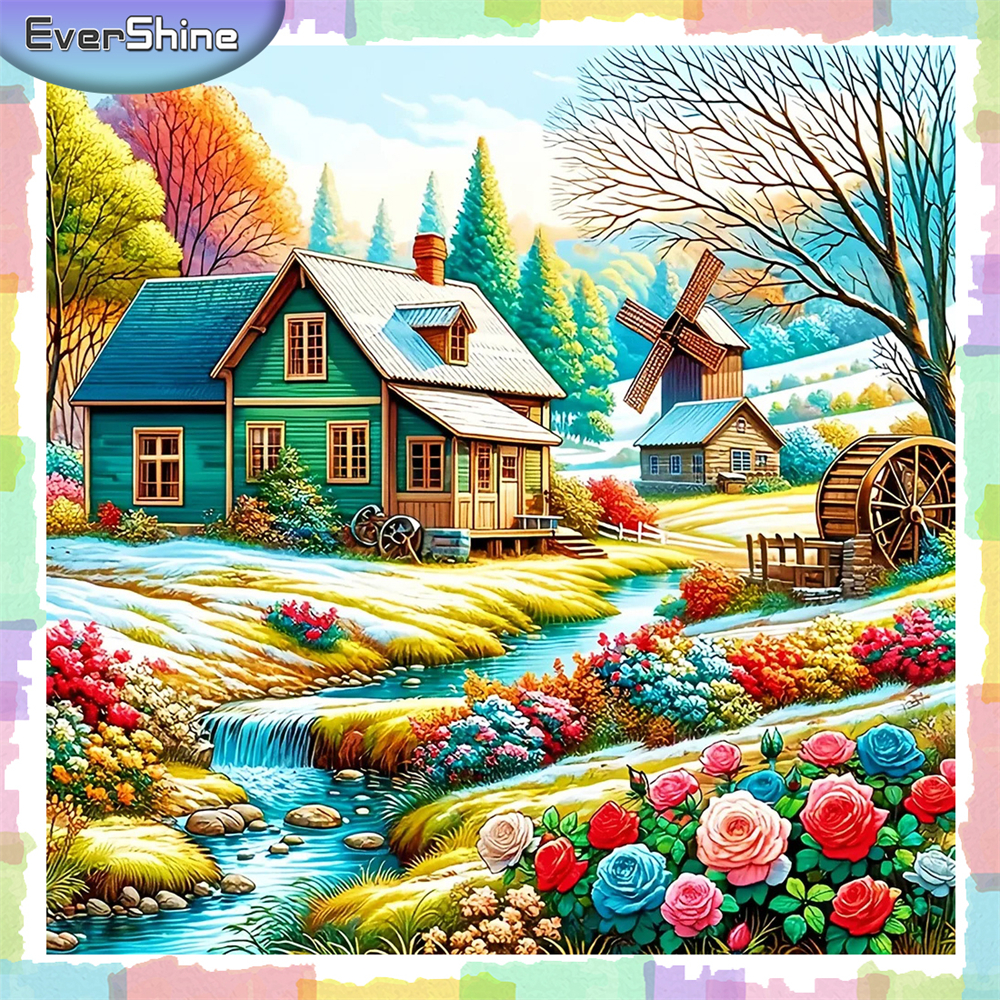 EverShine Scenery DIY Hobby Di – Embroidery Design Logo Bewertung und Preis