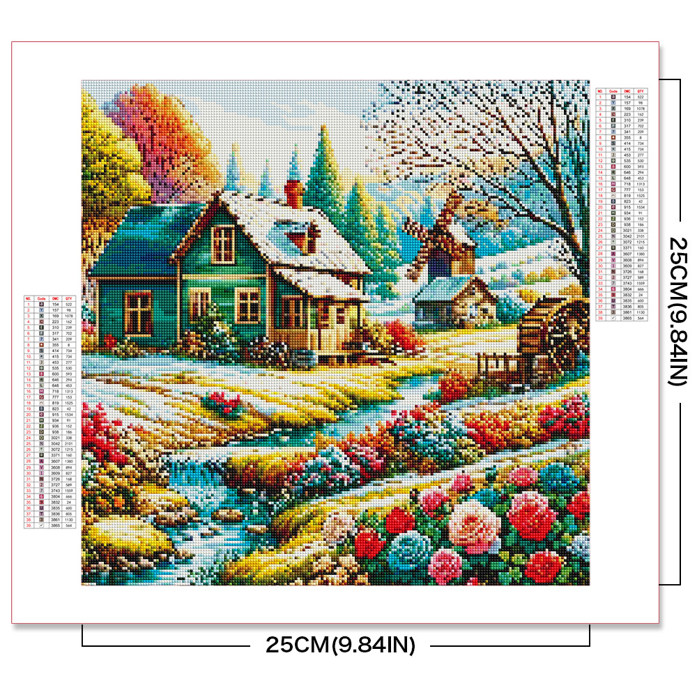 EverShine Scenery DIY Hobby Di – Embroidery Design Logo Bewertung und Preis
