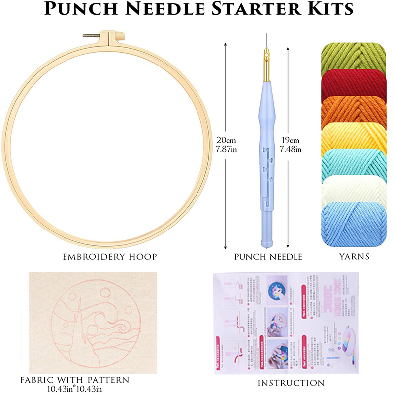 DIY Punch Needle Embroidery Ki – Embroidery Daisy Flower Bewertung und Preis