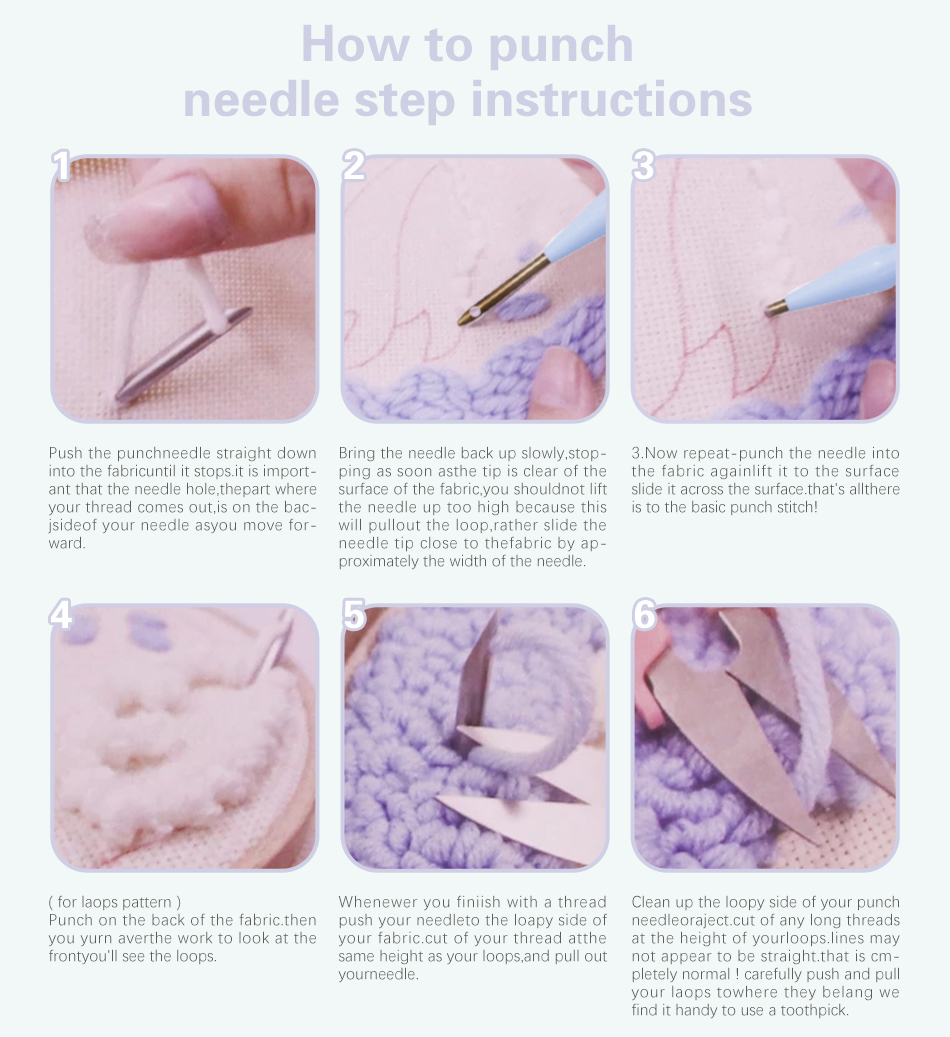 DIY Punch Needle Embroidery Ki – Embroidery Daisy Flower Bewertung und Preis
