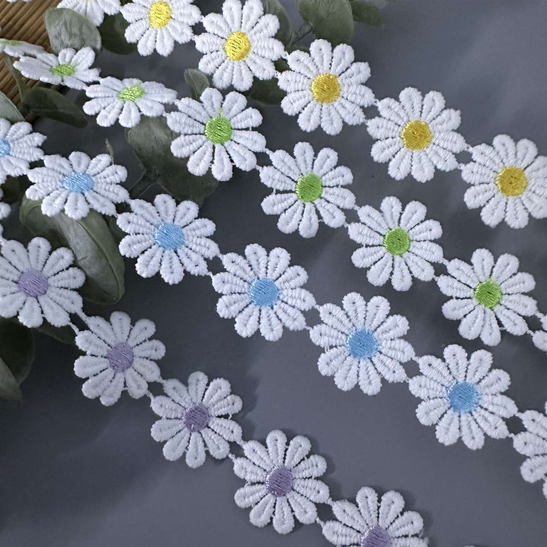 Daisy Lace Sunflower Wedding D – Embroidery Daisy Flower Bewertung und Preis