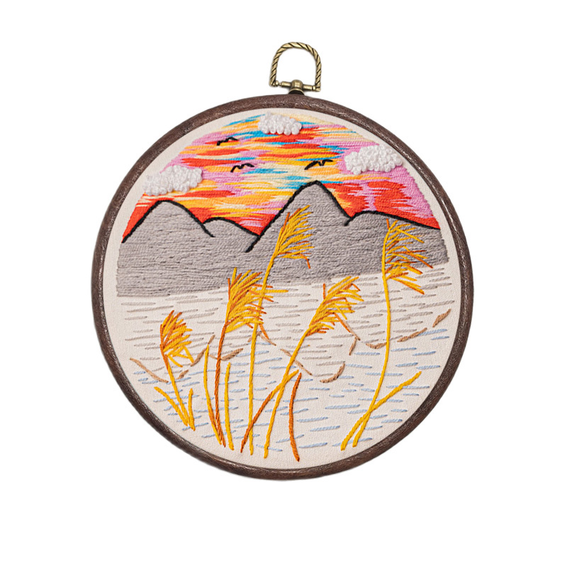 DIY Landscape Embroidery Set N – Embroidery Pashmina Bewertung und Preis