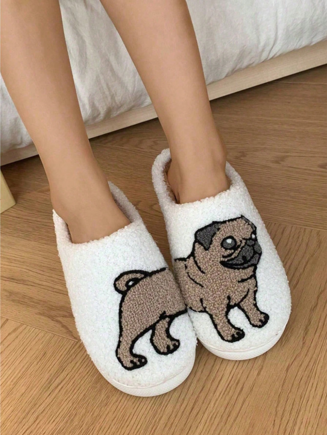 Couple Pug Embroidery Plush Sl – Embroidery Print Bewertung und Preis