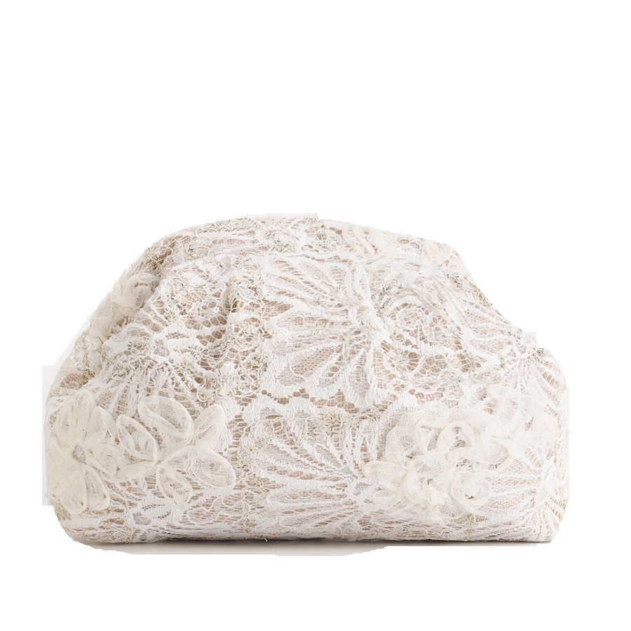 Lace Clouds Clutch Bag,Floral  – Embroidery Bali Bewertung und Preis