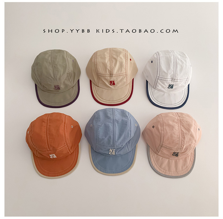 Summer Quick Dry Hat for Baby  – Embroidery Letter Bewertung und Preis
