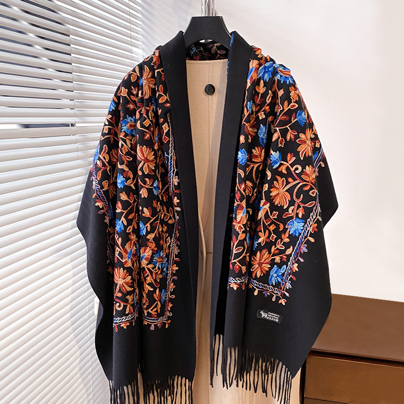 New Luxury Design Winter Embro – Embroidery Pashmina Bewertung und Preis