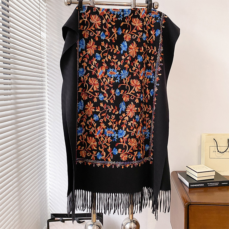 New Luxury Design Winter Embro – Embroidery Pashmina Bewertung und Preis