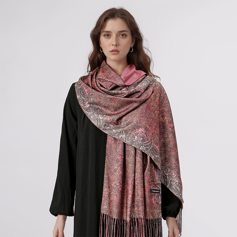 Luxury Paisley Pashmina Shawl  – Embroidery Pashmina Bewertung und Preis