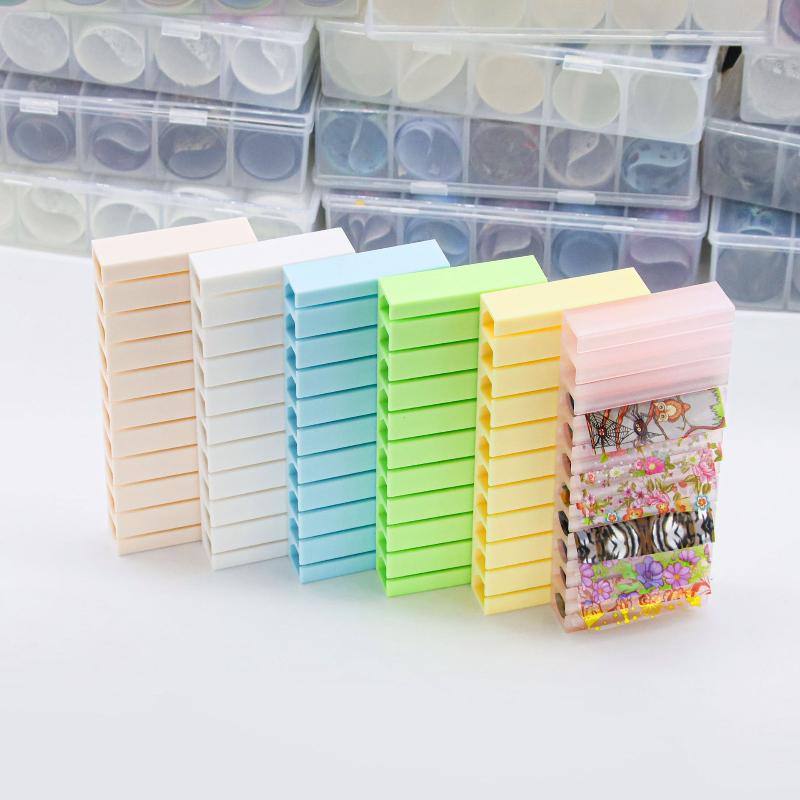 10-Grid Macaron Nail Foil Stor – Transfer Paper Carbon Bewertung und Preis