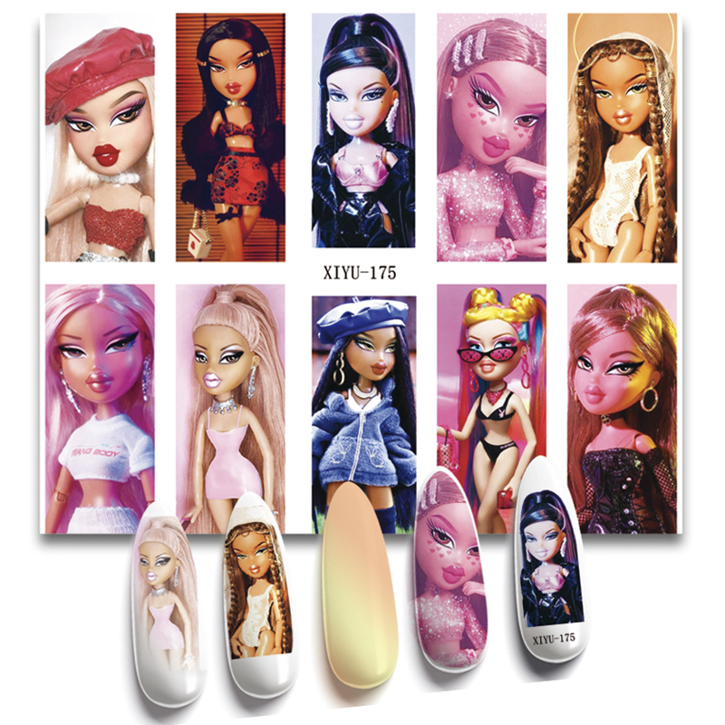 1Pc 3D Doll Design Nail Sticke – Transfer Paper Carbon Bewertung und Preis