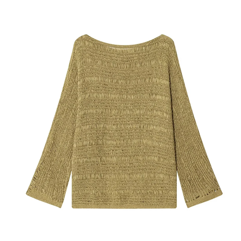 Vintage Boat Neck Knit Sweater – Embroidery Origin Bewertung und Preis