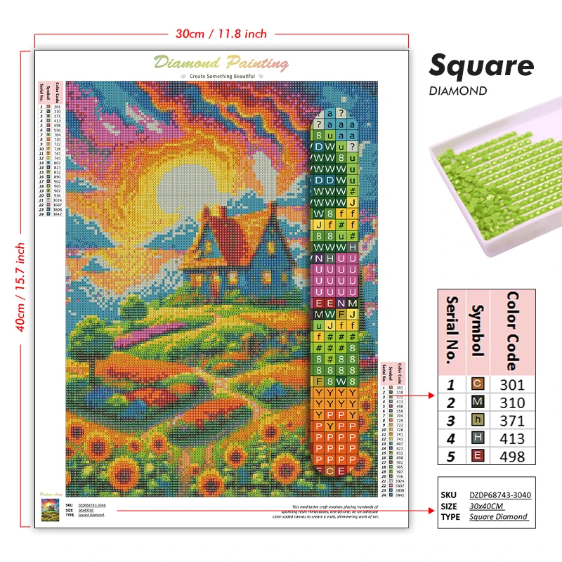 5d DIY Diamond Art Painting Ki – Embroidery Bali Bewertung und Preis