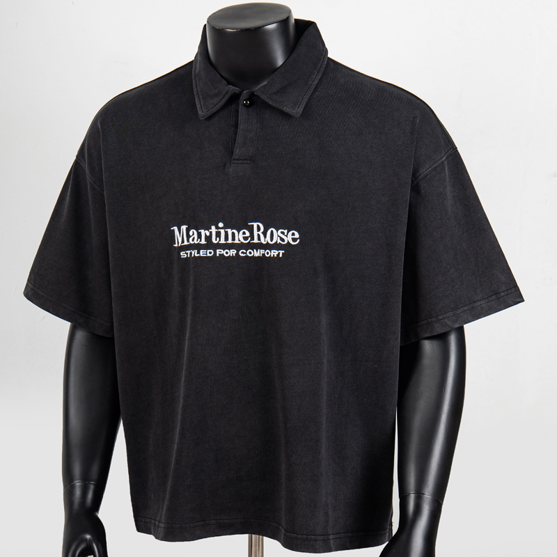 Real Photo MARTINE ROSE Polo S – Embroidery Photoshop Bewertung und Preis