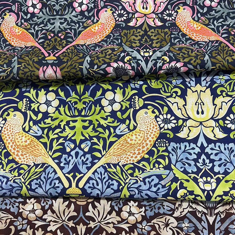 Strawberry Thief Birds William – Embroidery Pashmina Bewertung und Preis