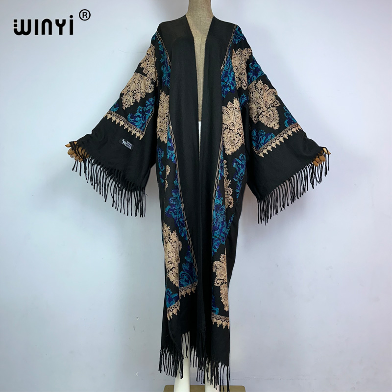 WINYI Winter Women tassel Pash – Embroidery Pashmina Bewertung und Preis