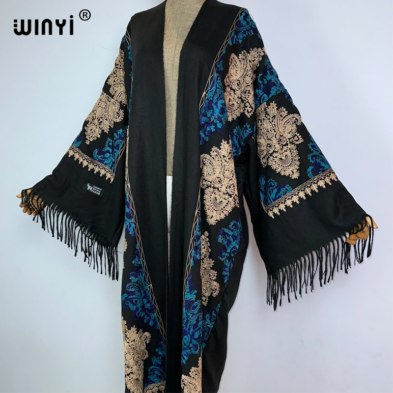 WINYI Winter Women tassel Pash – Embroidery Pashmina Bewertung und Preis