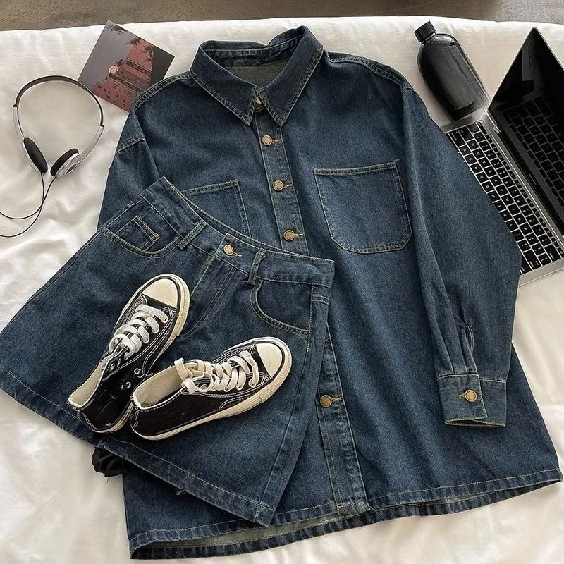 Y2K Denim Skirt Set: Vintage J – Embroidery Origin Bewertung und Preis