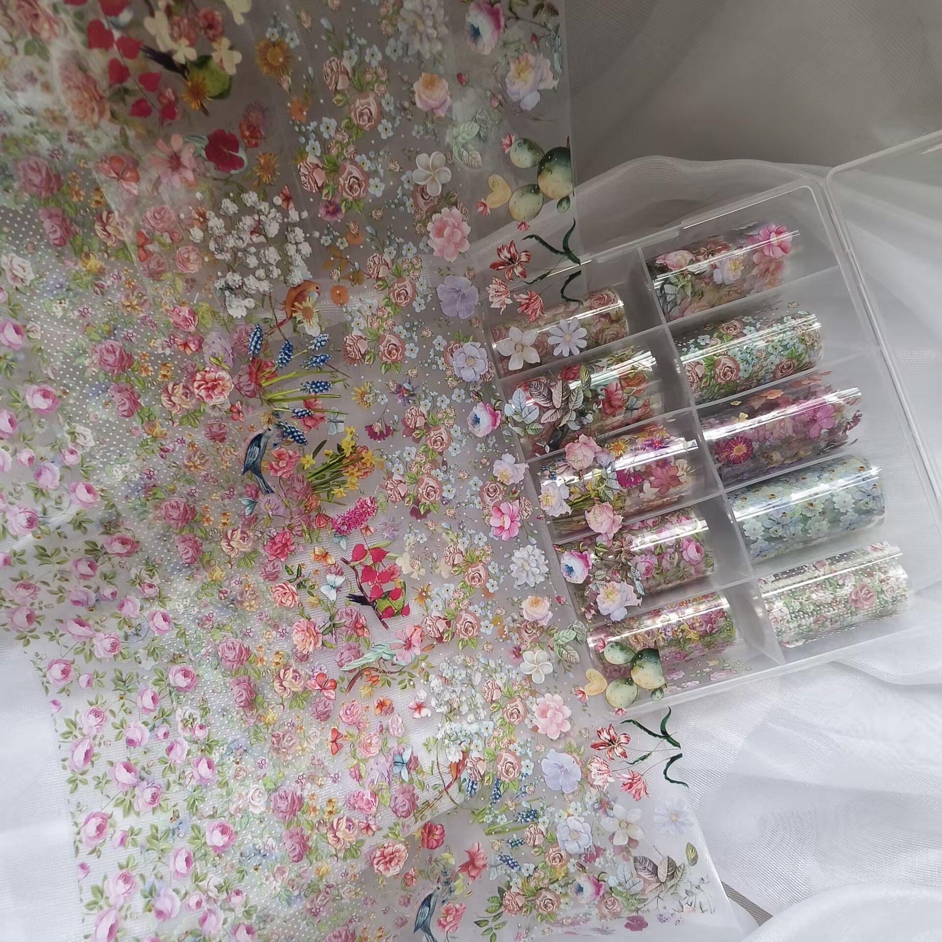 1Box Rose Lace  Winter Flower  – Transfer Paper Carbon Bewertung und Preis