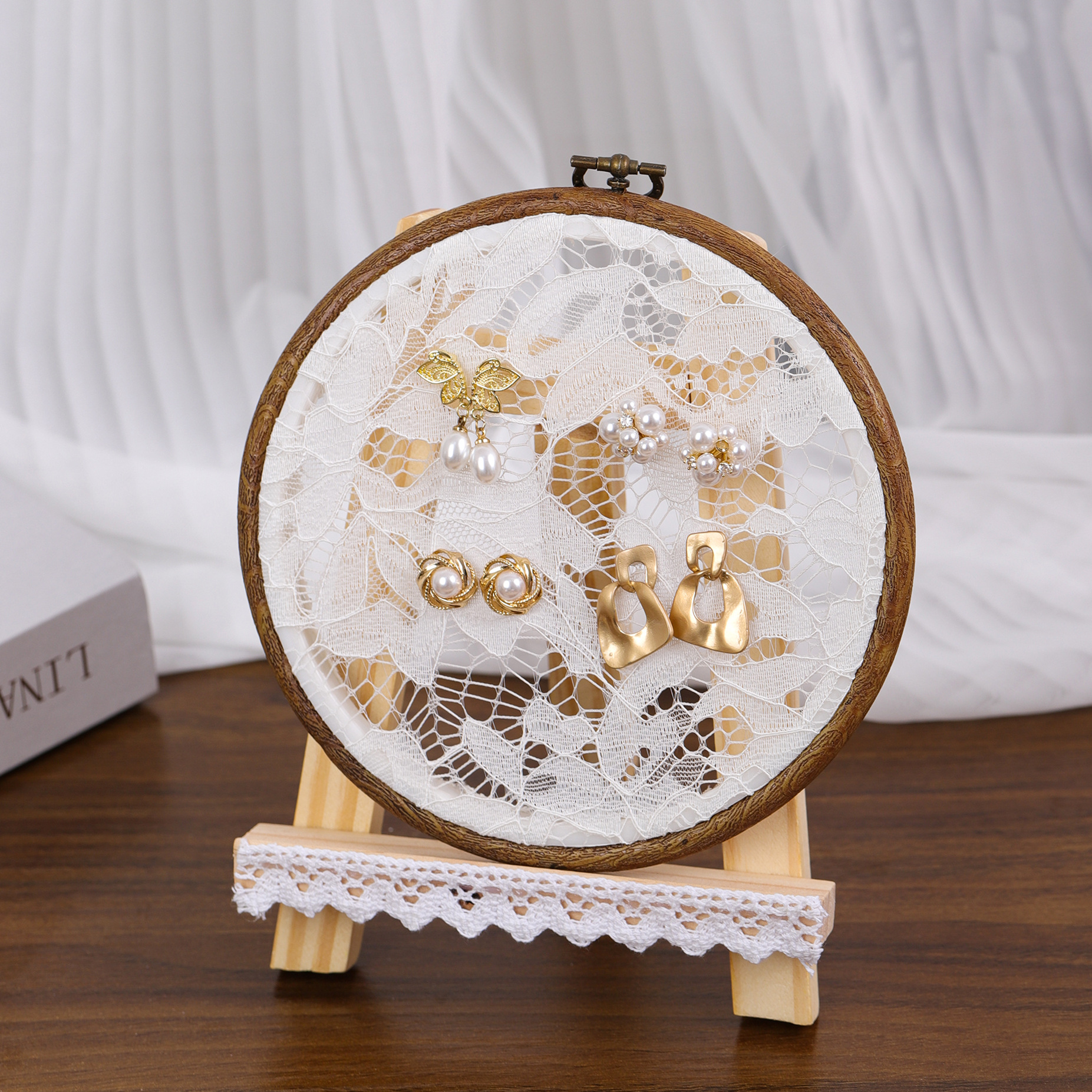 Vintage Lace Embroidery Hoop E – Embroidery Photoshop Bewertung und Preis