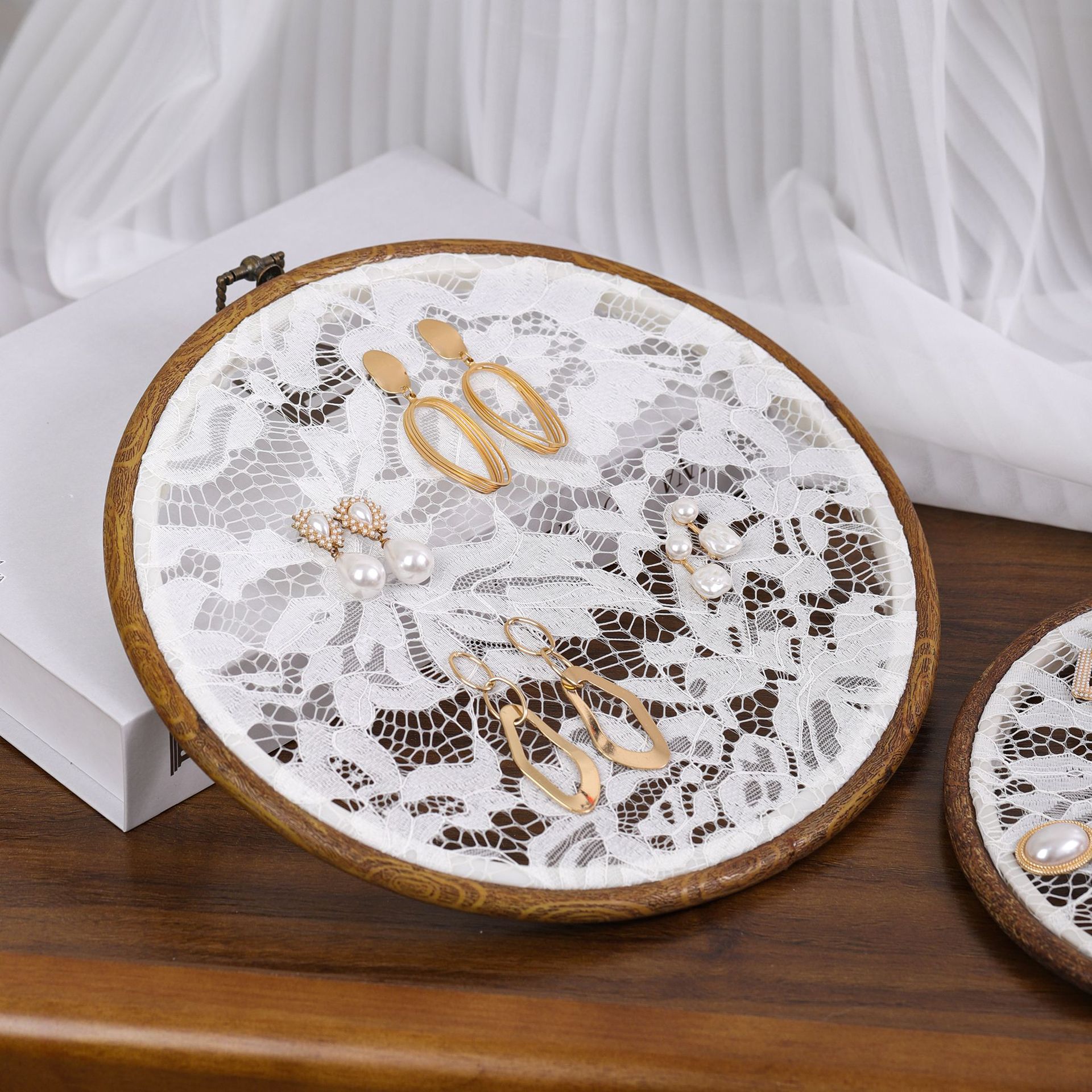 Vintage Lace Embroidery Hoop E – Embroidery Photoshop Bewertung und Preis
