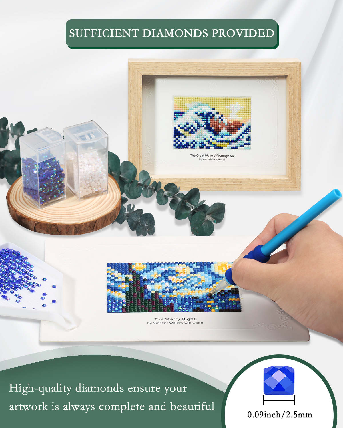 12PCS Mini Diamond Painting Ki – Embroidery Uae Bewertung und Preis