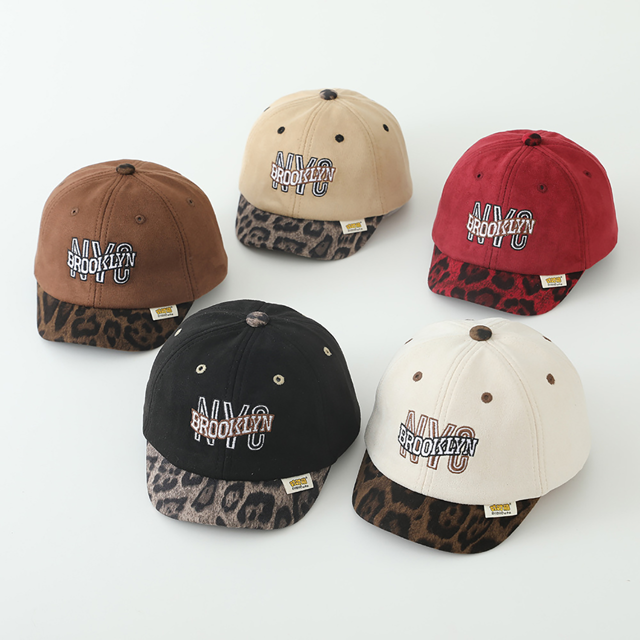 Boy Girl Short Brim Baseball C – Embroidery Letter Bewertung und Preis