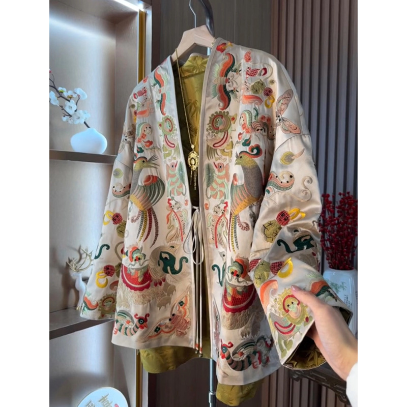 New Chinese Style Kimono Cardi – Embroidery Origin Bewertung und Preis