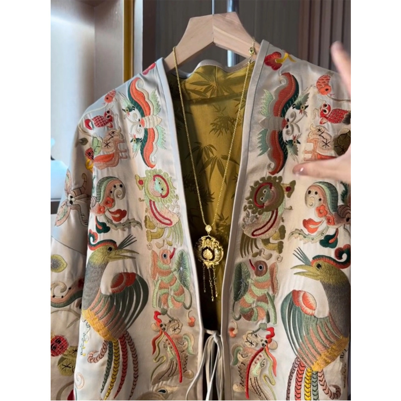 New Chinese Style Kimono Cardi – Embroidery Origin Bewertung und Preis