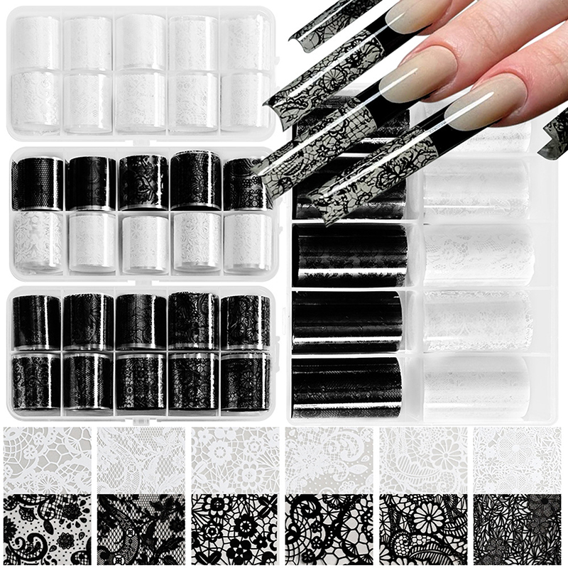 【1/10Rolls Elegant Lace Flower – Transfer Paper Carbon Bewertung und Preis