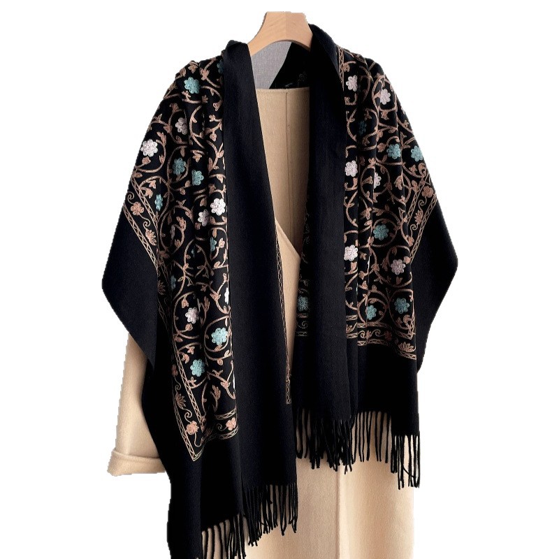 2025 New Embroidery Cashmere S – Embroidery Pashmina Bewertung und Preis