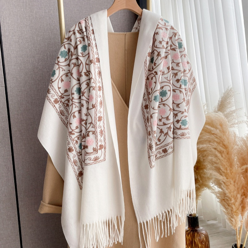 2025 New Embroidery Cashmere S – Embroidery Pashmina Bewertung und Preis