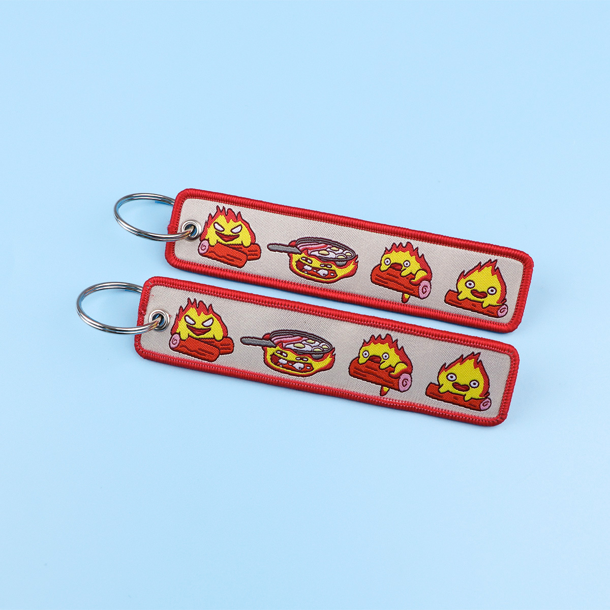 Anime Fire Embroidery Key Fobs – Embroidery Bag Bewertung und Preis