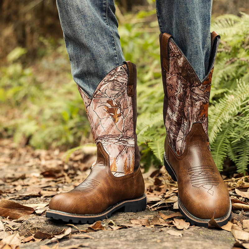 Men's Boots Classic Handmade E – Embroidery Print Bewertung und Preis
