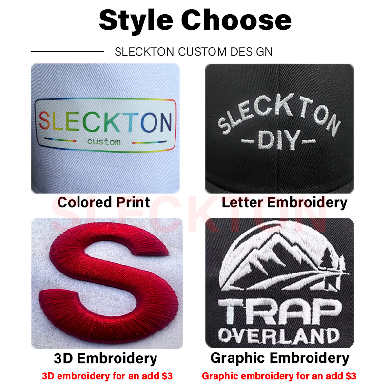 SLECKTON Custom Logo Baseball  – Embroidery Design Logo Bewertung und Preis