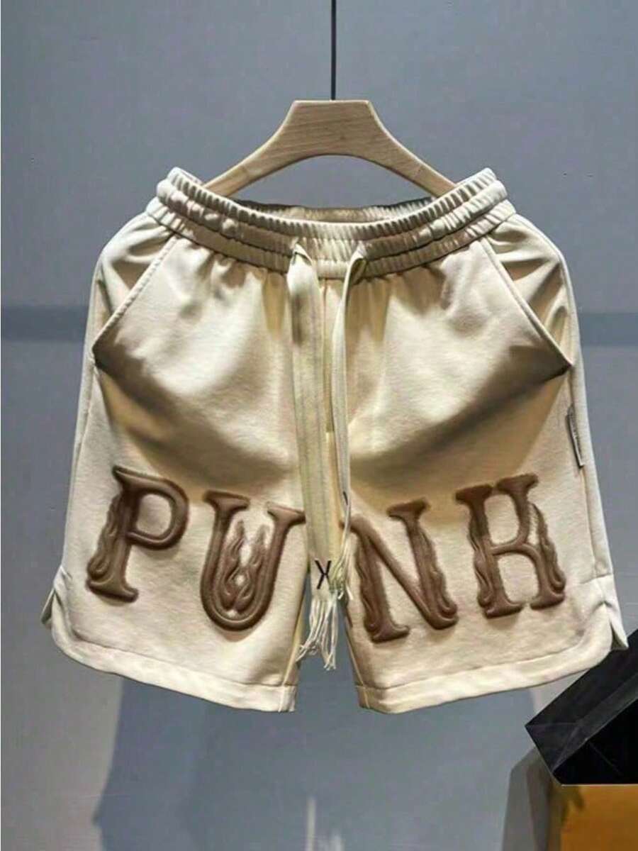 Mens Casual Punk Style Shorts  – Embroidery Letter Bewertung und Preis