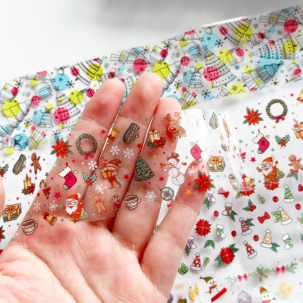 10 Rolls Christmas Nail Art Fo – Transfer Paper Carbon Bewertung und Preis
