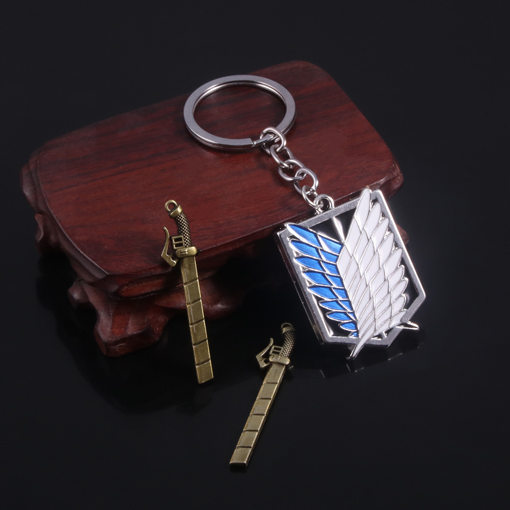 Anime Attack On Titan Keychain – Embroidery Legacy Bewertung und Preis