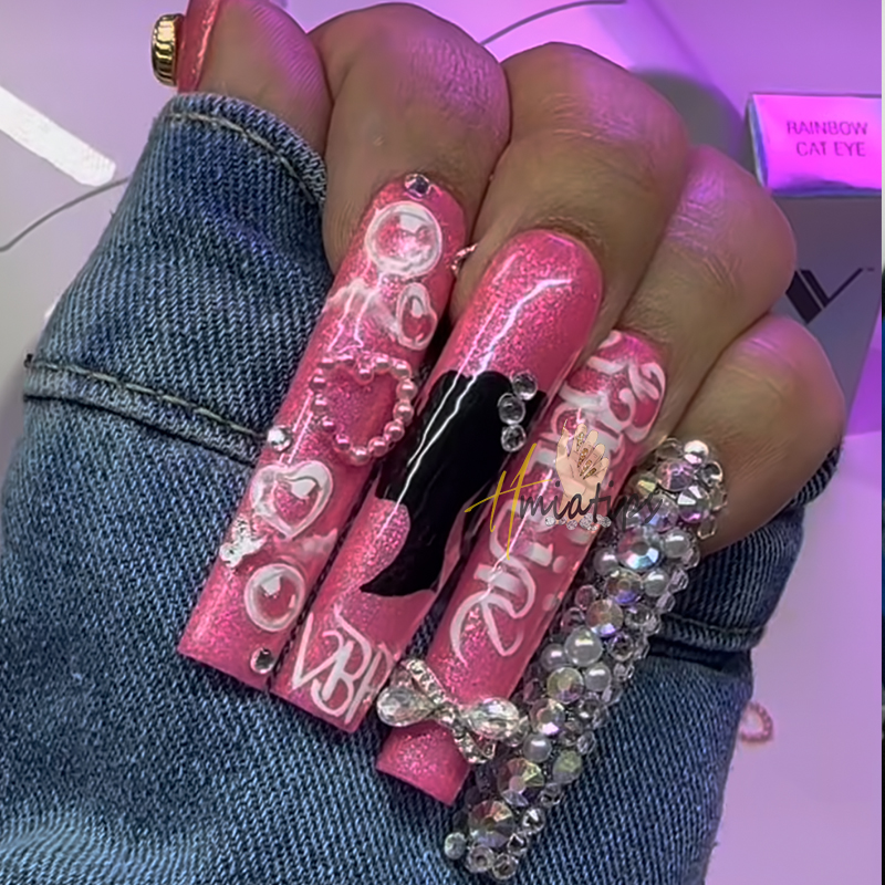 10Roll Pink Girl Nail Foils fo – Transfer Paper Carbon Bewertung und Preis